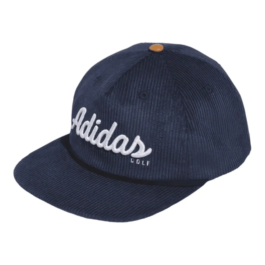 adidas Corduroy Leather Five-Panel Rope Golf Cap HS5563