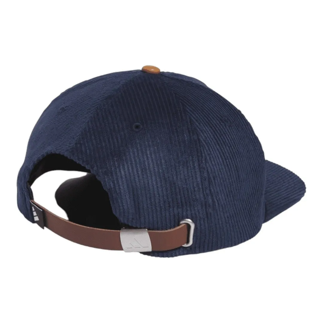 adidas Corduroy Leather Five-Panel Rope Golf Cap HS5563