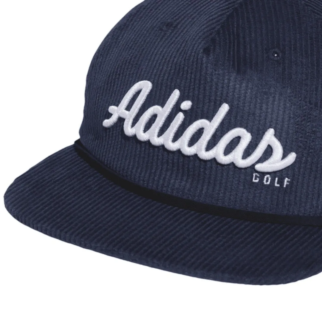 adidas Corduroy Leather Five-Panel Rope Golf Cap HS5563