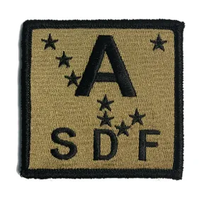 Alaska State Defense Force Uniform SSI Unit Patch on Hook Backing