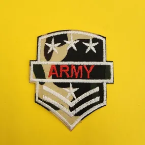 Army Iron on Patch