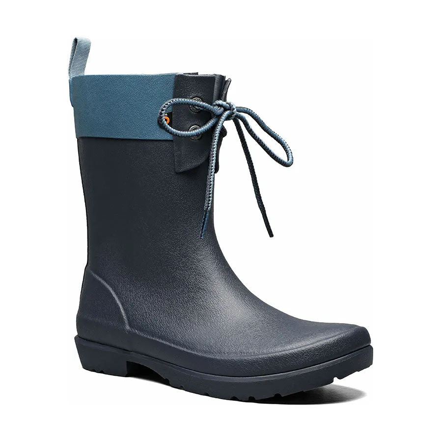 Bogs - Women's Flora 2 eye Boots Navy