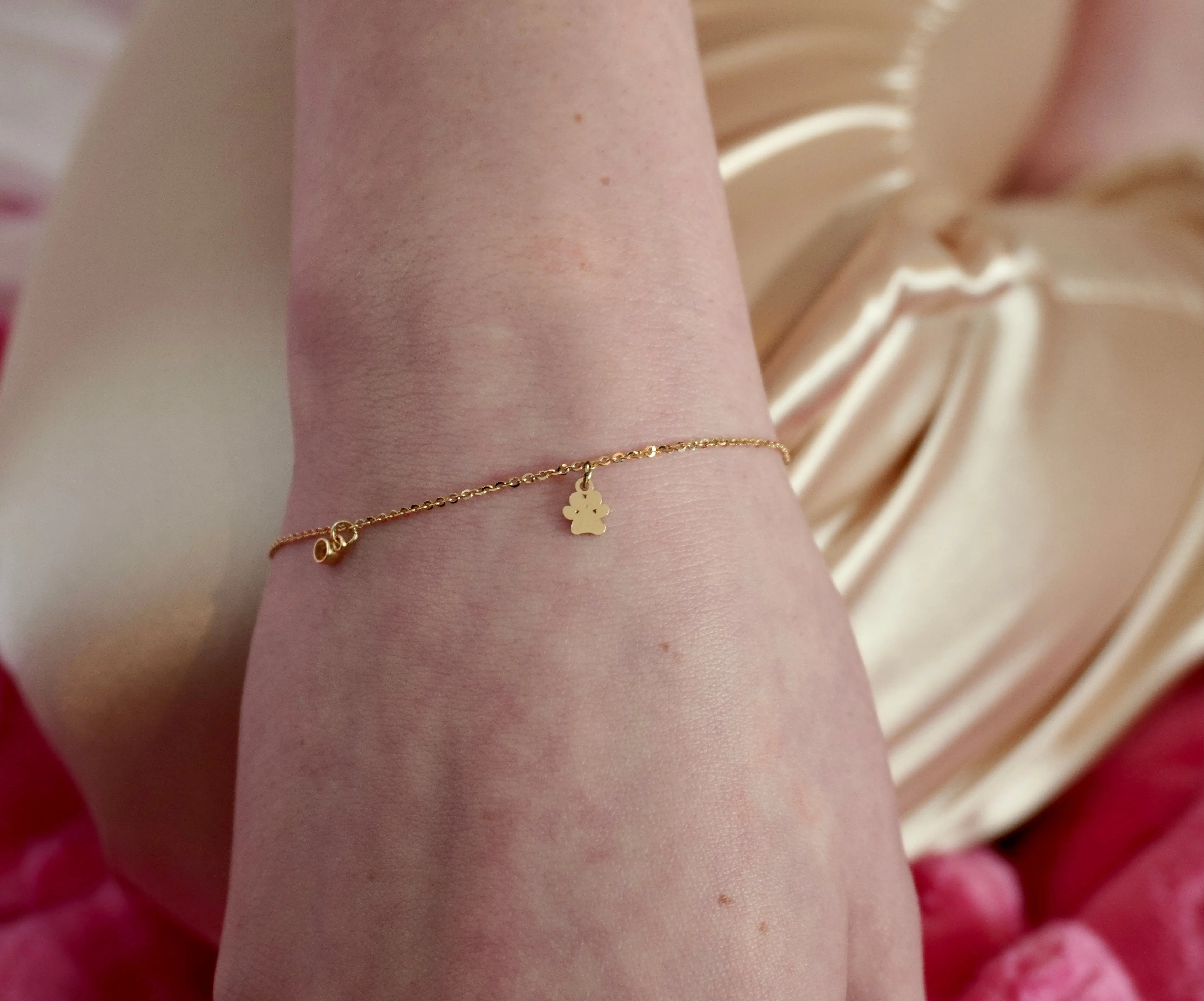 Build Your Own Two Charm Bracelet | 10k Yellow Gold