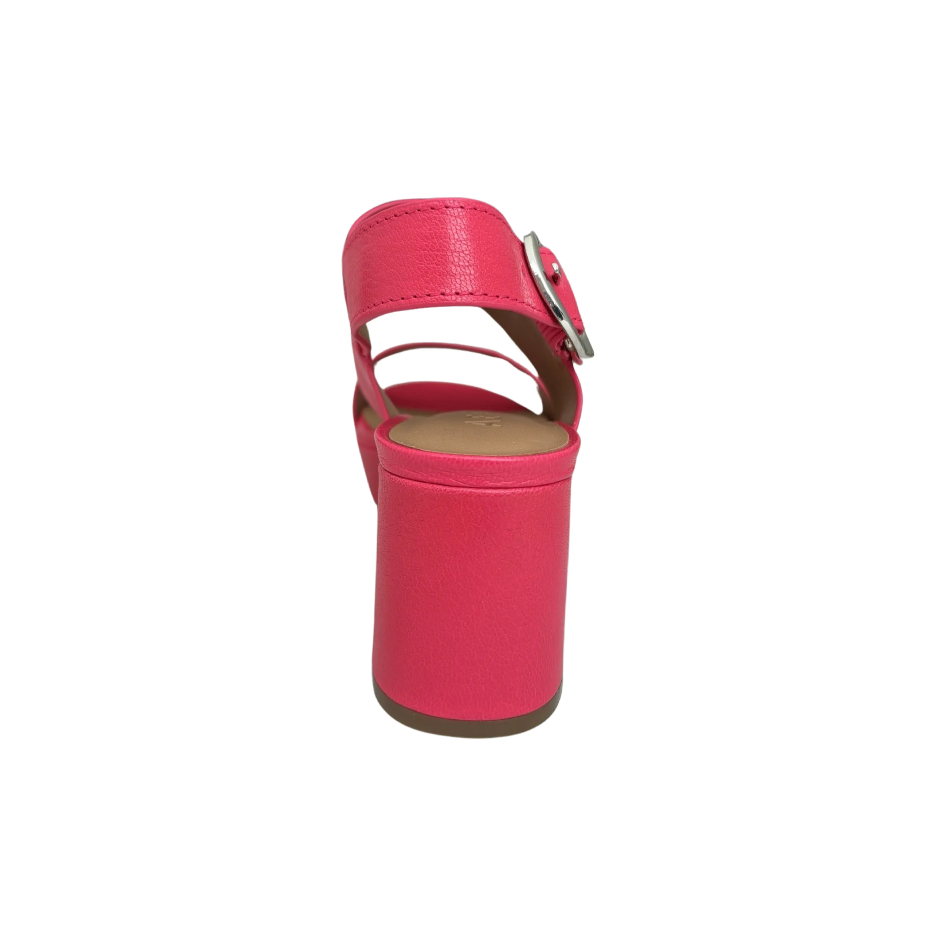 Camera Pink Leather Sandal