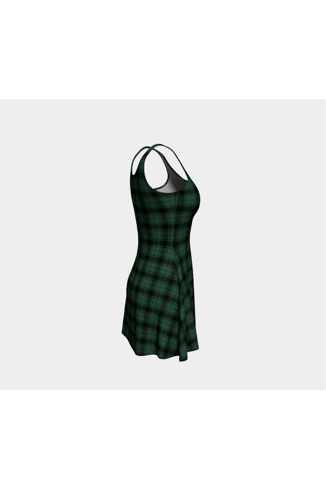 Comfy Plaid Flare Dress