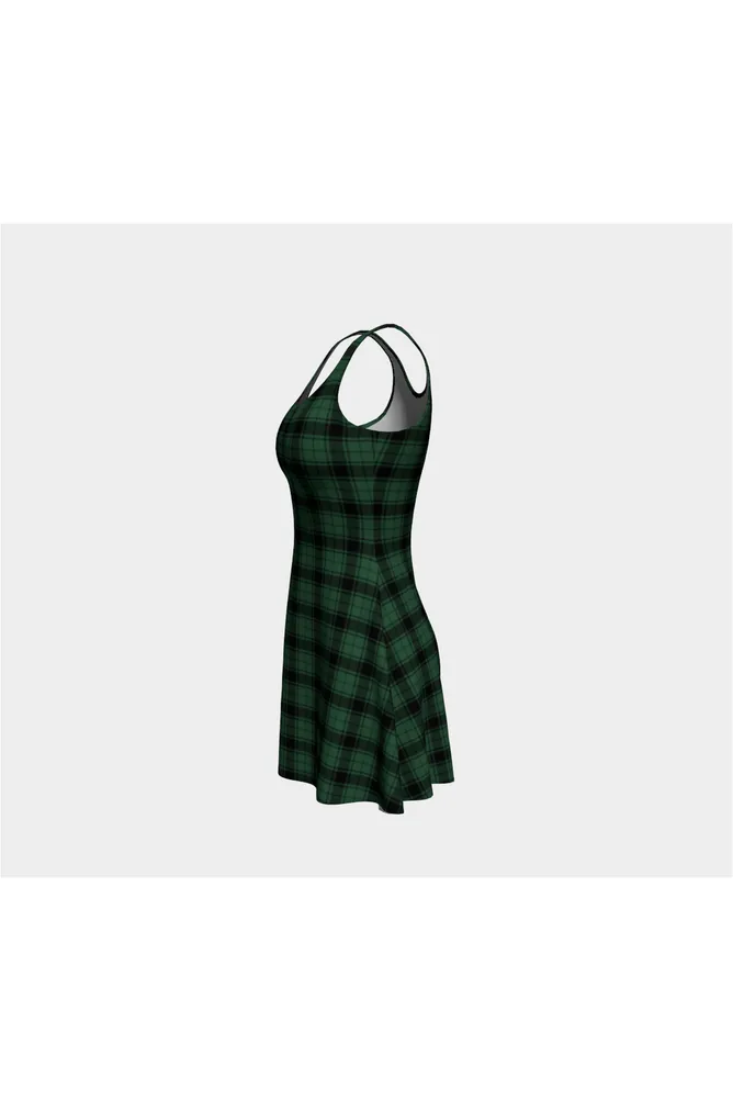 Comfy Plaid Flare Dress