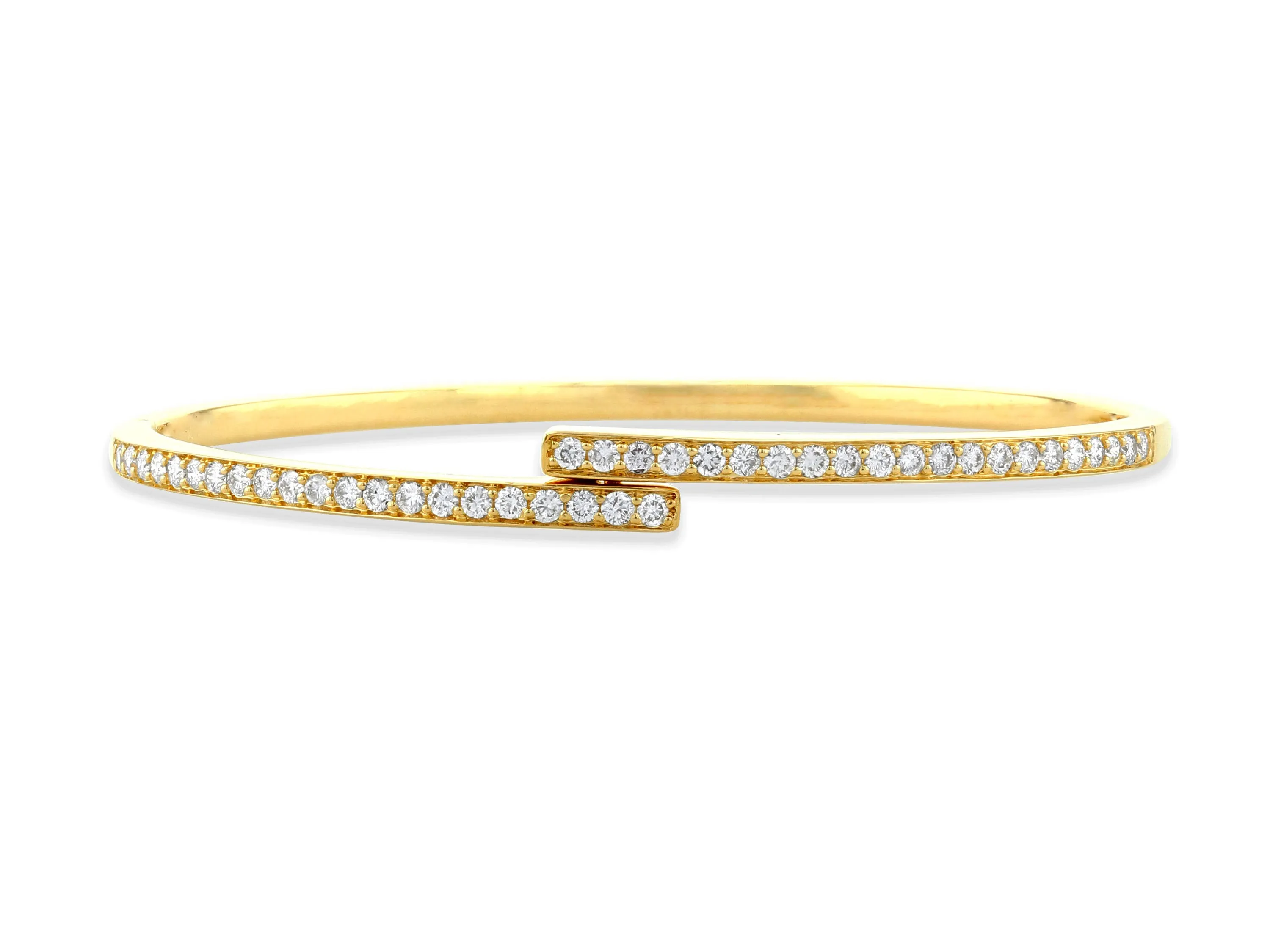 Diamond Bypass Bangle