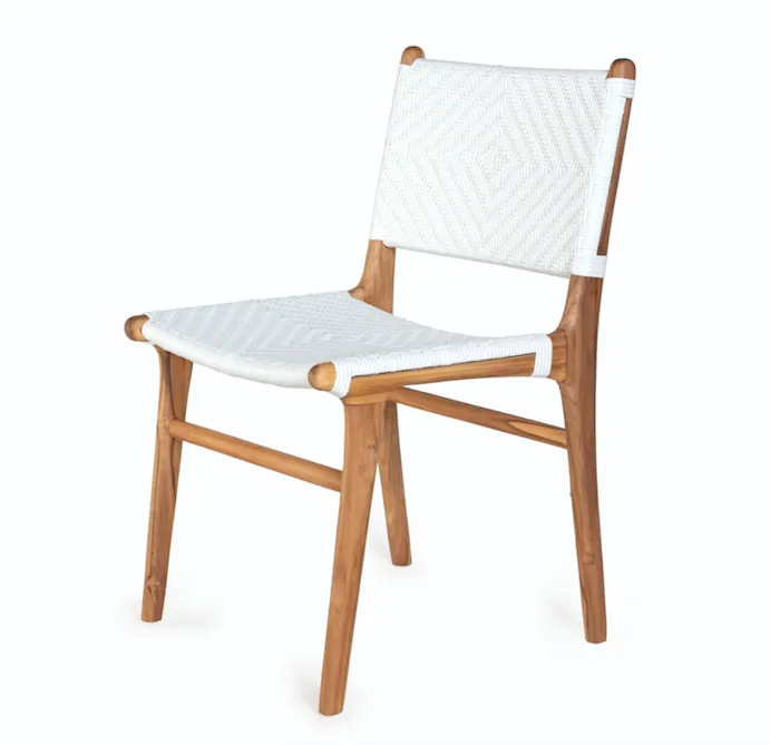 Diamond Dining Chair - White