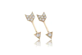 Diamond Mini Arrow Stud