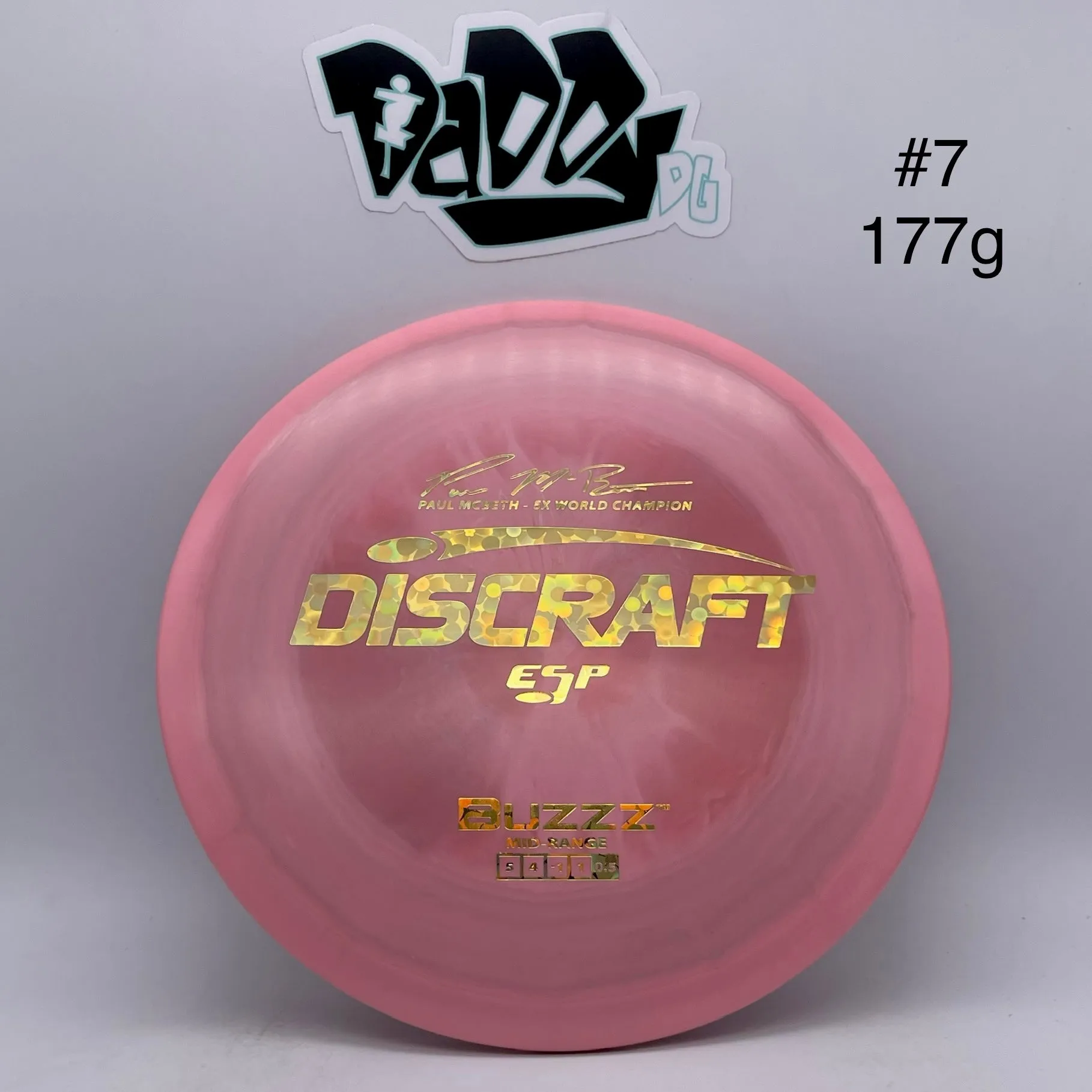 Discraft ESP Buzzz Paul McBeth Signature Series Midrange