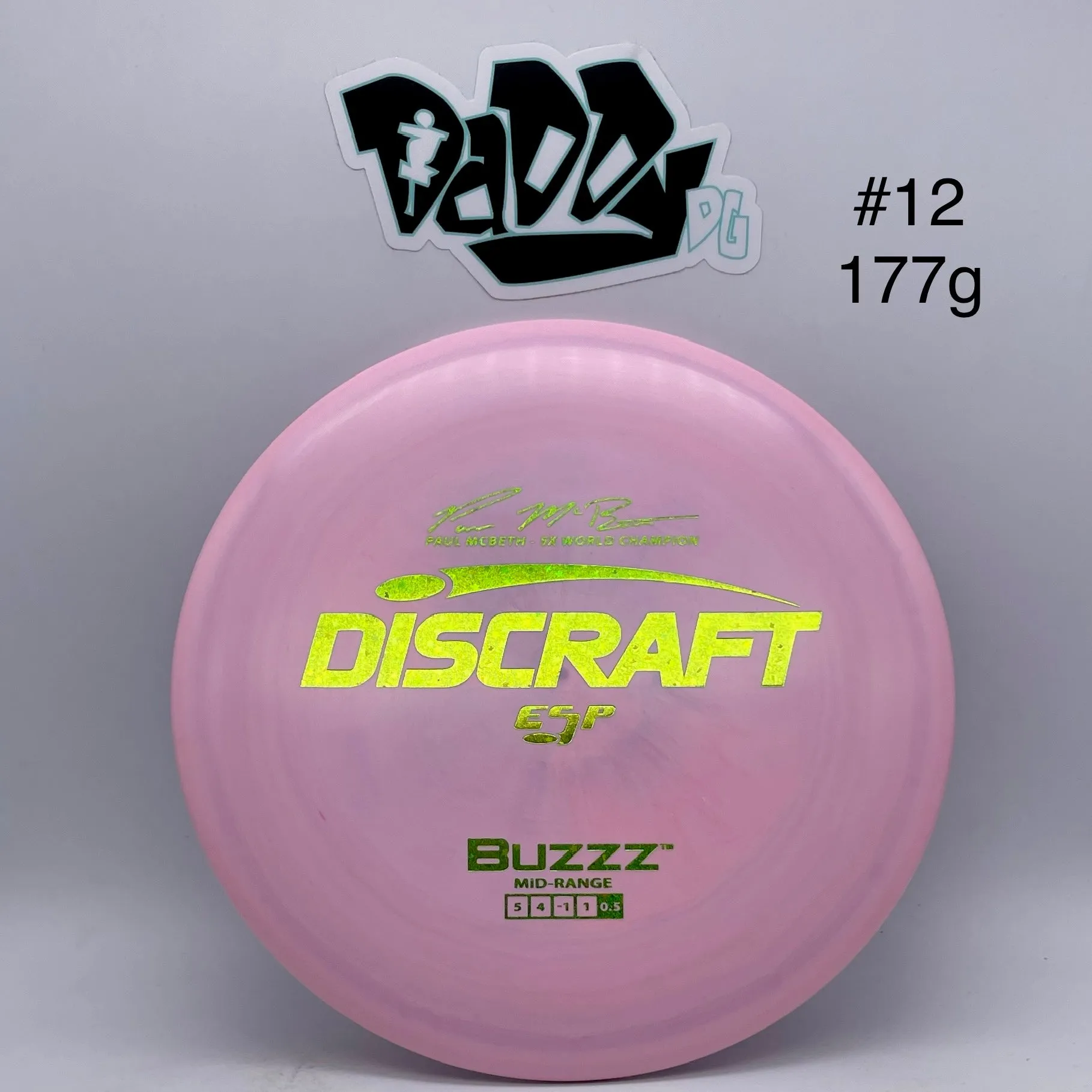 Discraft ESP Buzzz Paul McBeth Signature Series Midrange