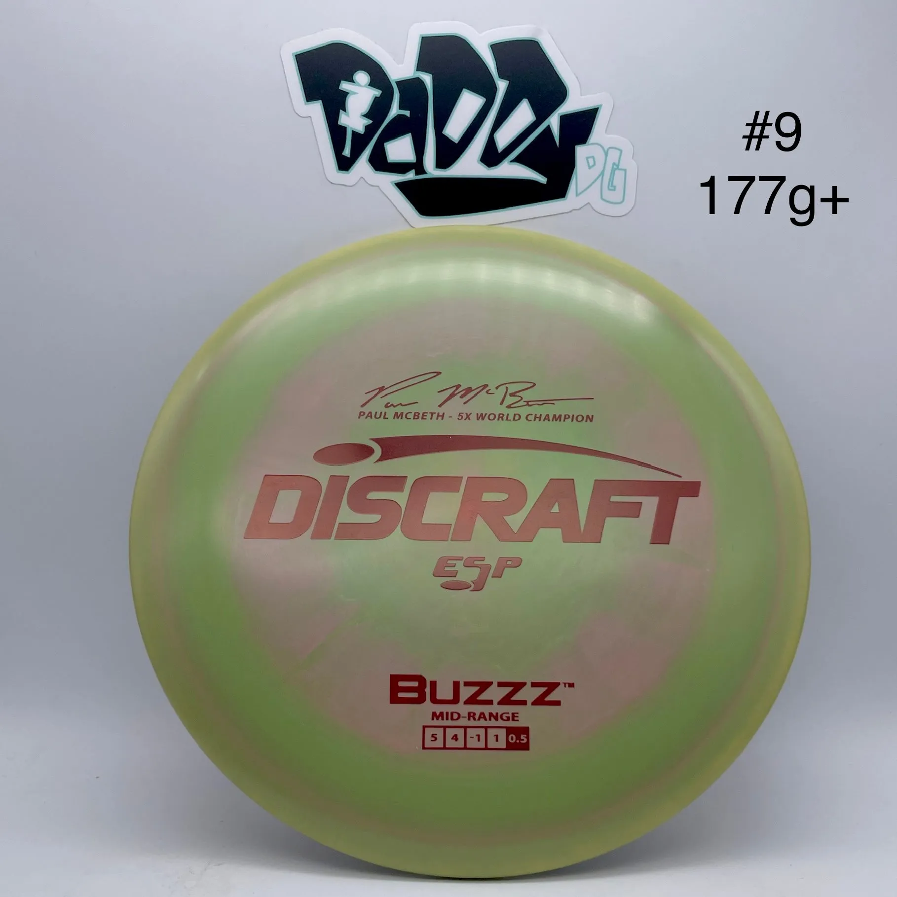 Discraft ESP Buzzz Paul McBeth Signature Series Midrange