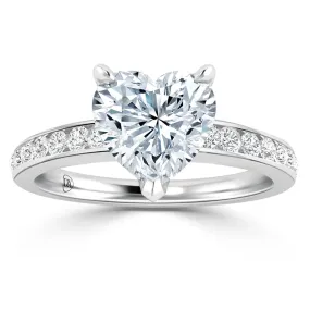 Eva - 18ct White Gold - Heart