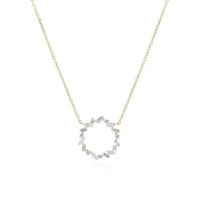 Fancy Shape Diamond Eternity Necklace