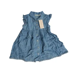 First Impressions Blue Soft Denim Dress (24 months) | Brand New |