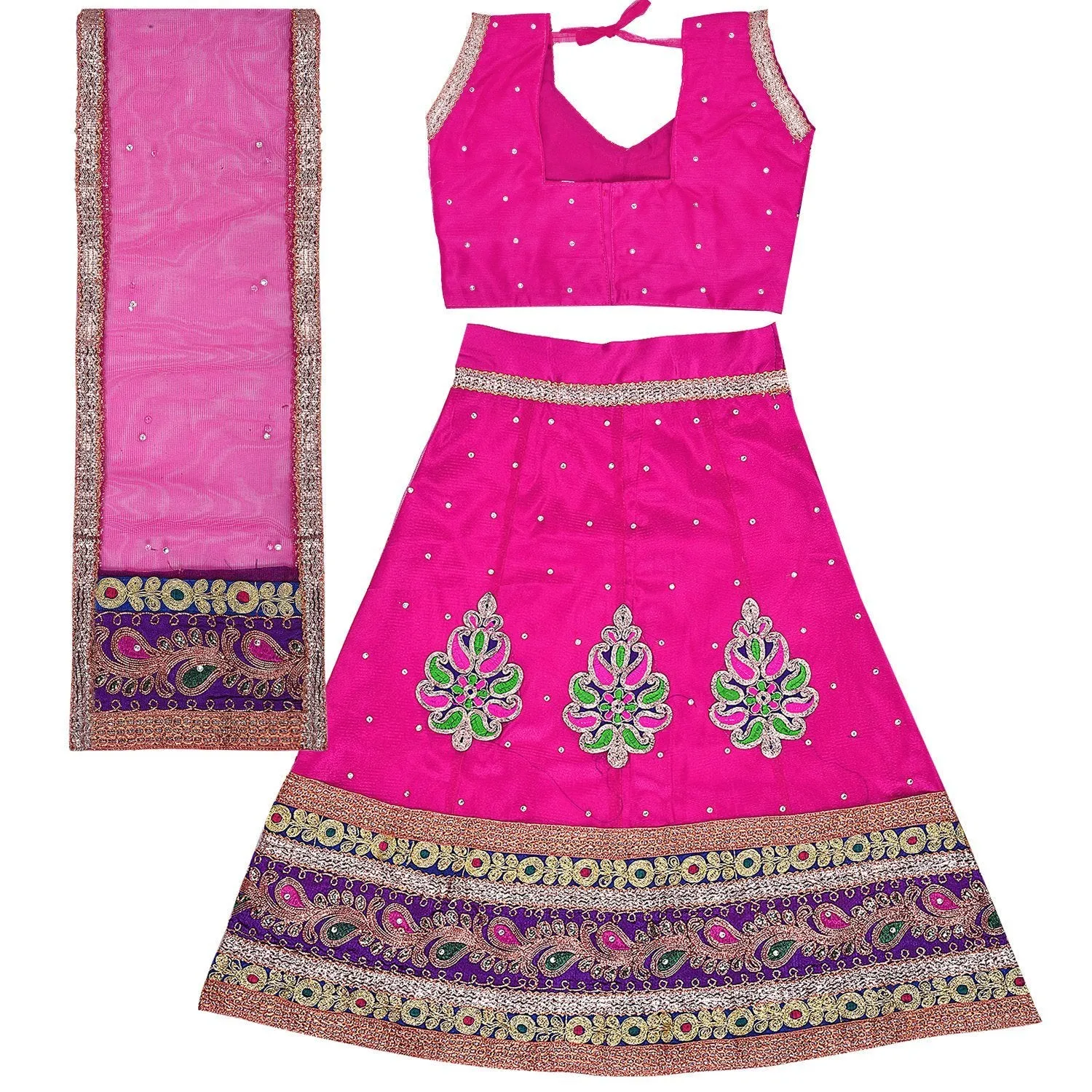 Girl's Leghnga Choli GC 127pnk