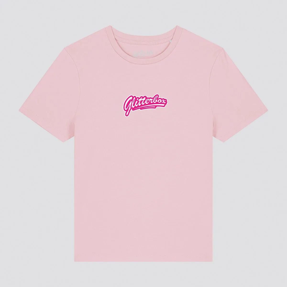 Glitterbox Central Bubblegum Logo Fitted T-Shirt