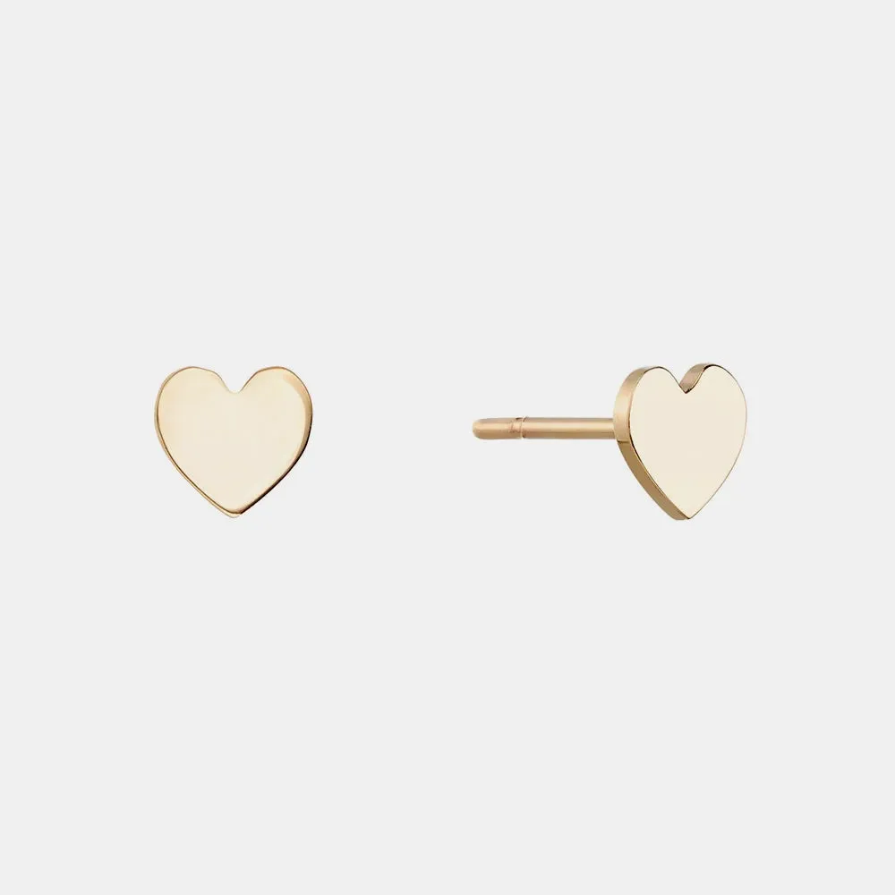 Heart Studs