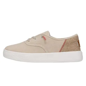 'Hey Dude' Women's Conway Craft Linen - White