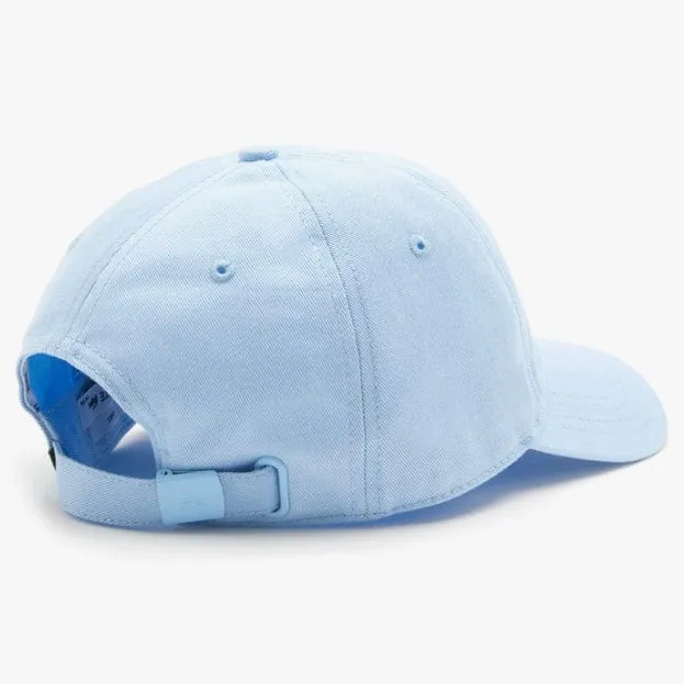 Lacoste Unisex Adjustable Organic Cotton Twill Cap (Light Blue) RK9871-51