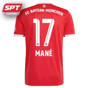 Mane #17 - adidas Bayern Munich Adults Home Jersey