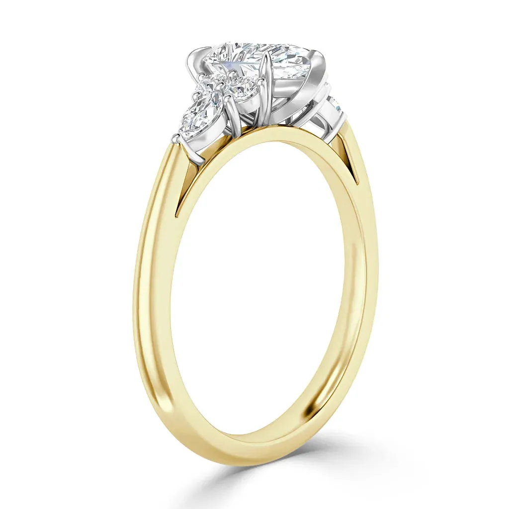 Maya - 18ct Yellow Gold - Pear