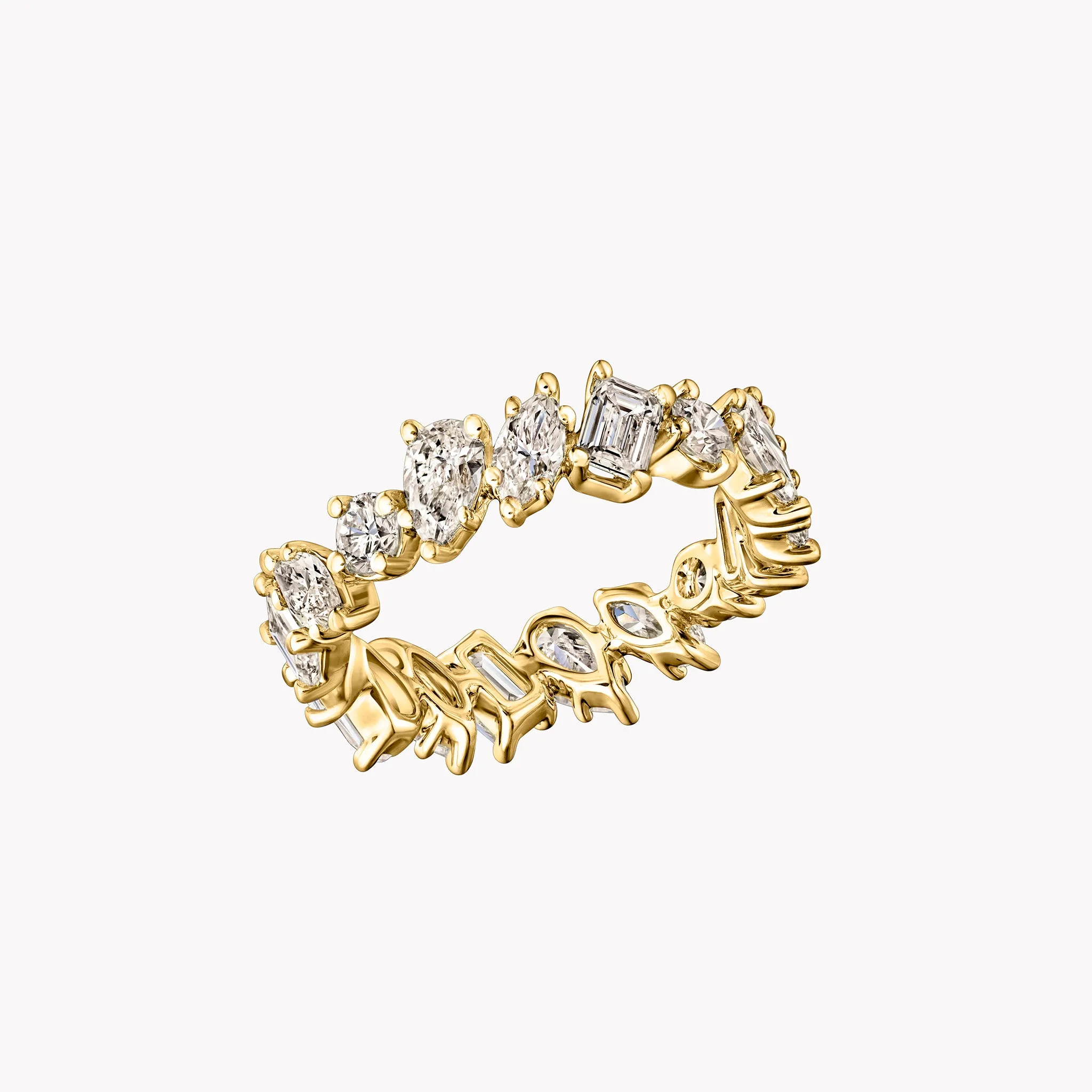 Medium Multi-Shape Eternity Band