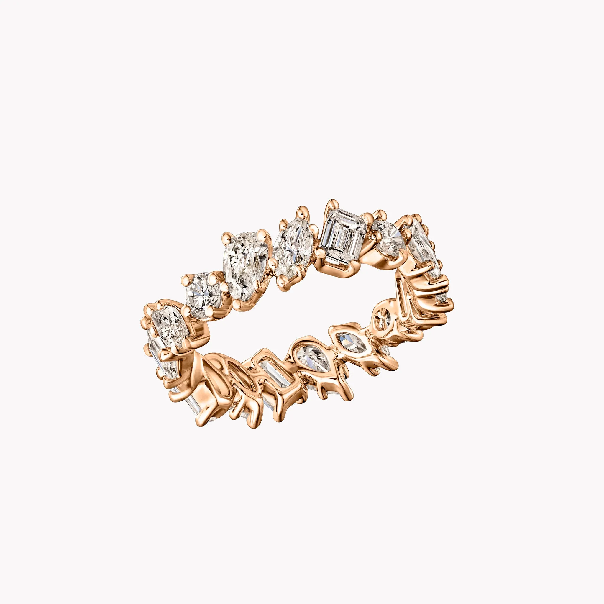 Medium Multi-Shape Eternity Band