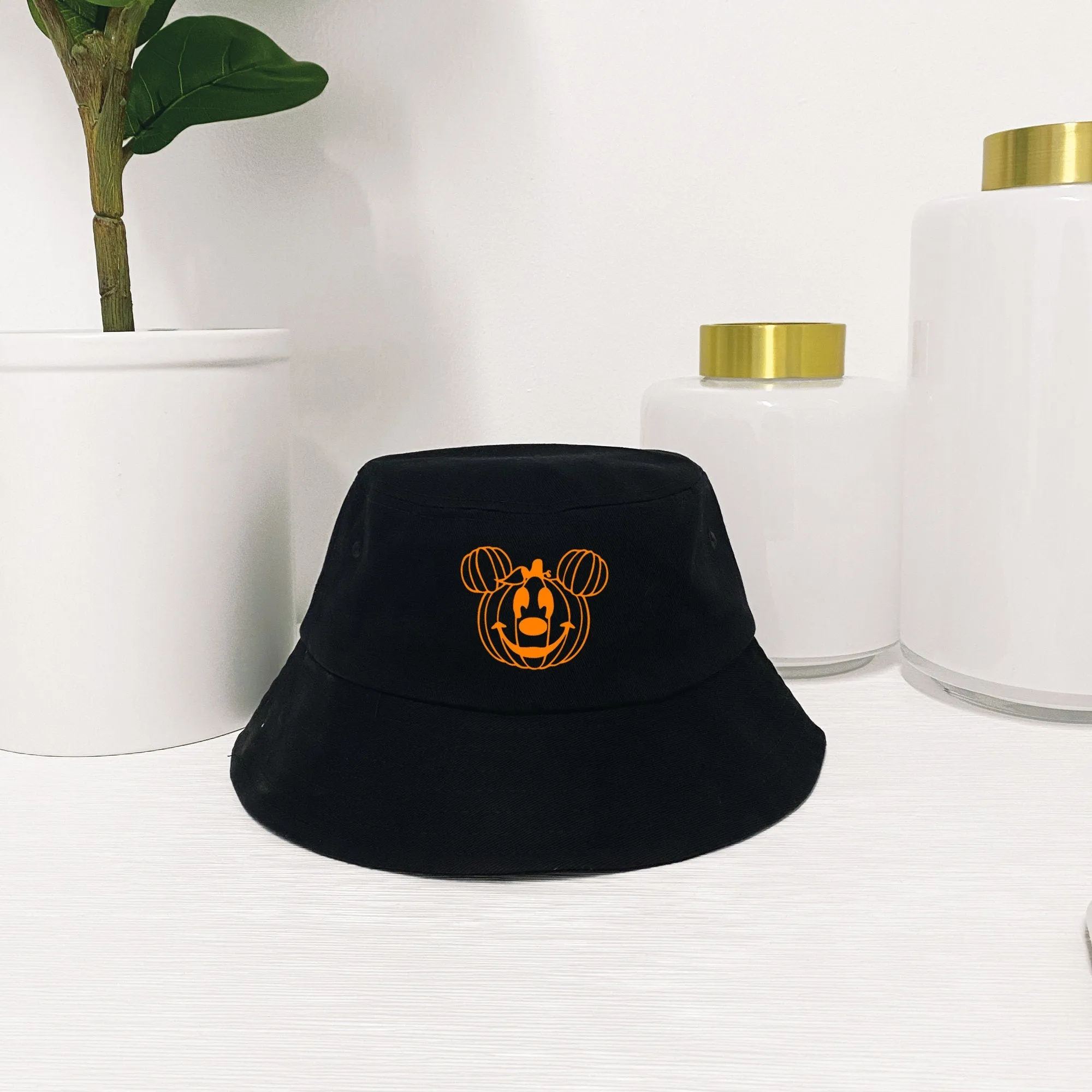 Mickey Pumpkin Bucket Hat