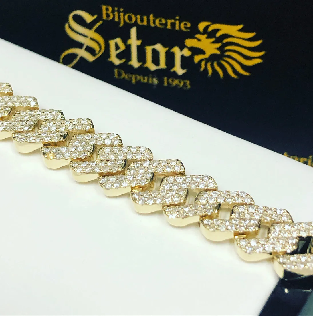 Monaco diamond bracelet