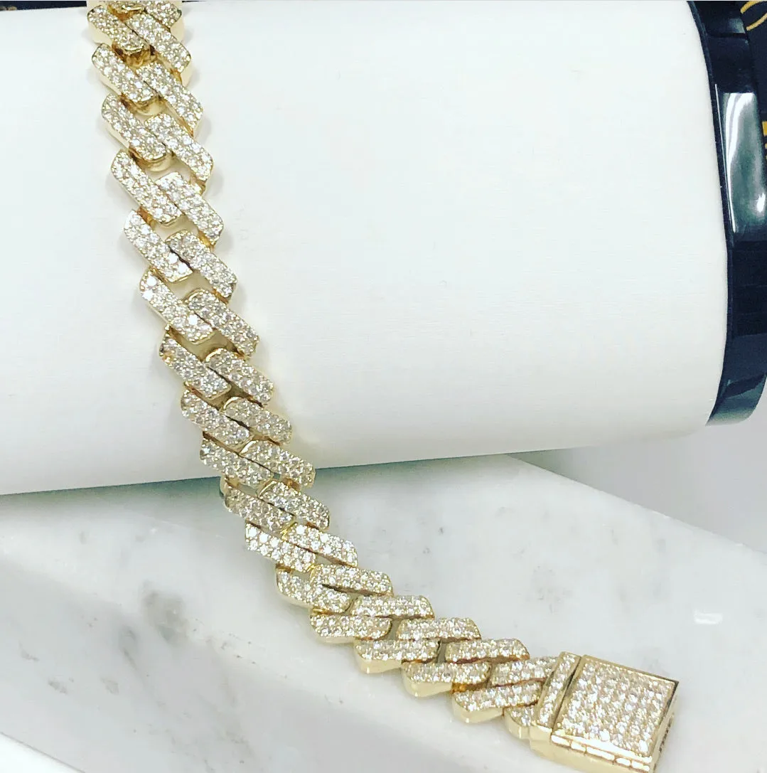 Monaco diamond bracelet