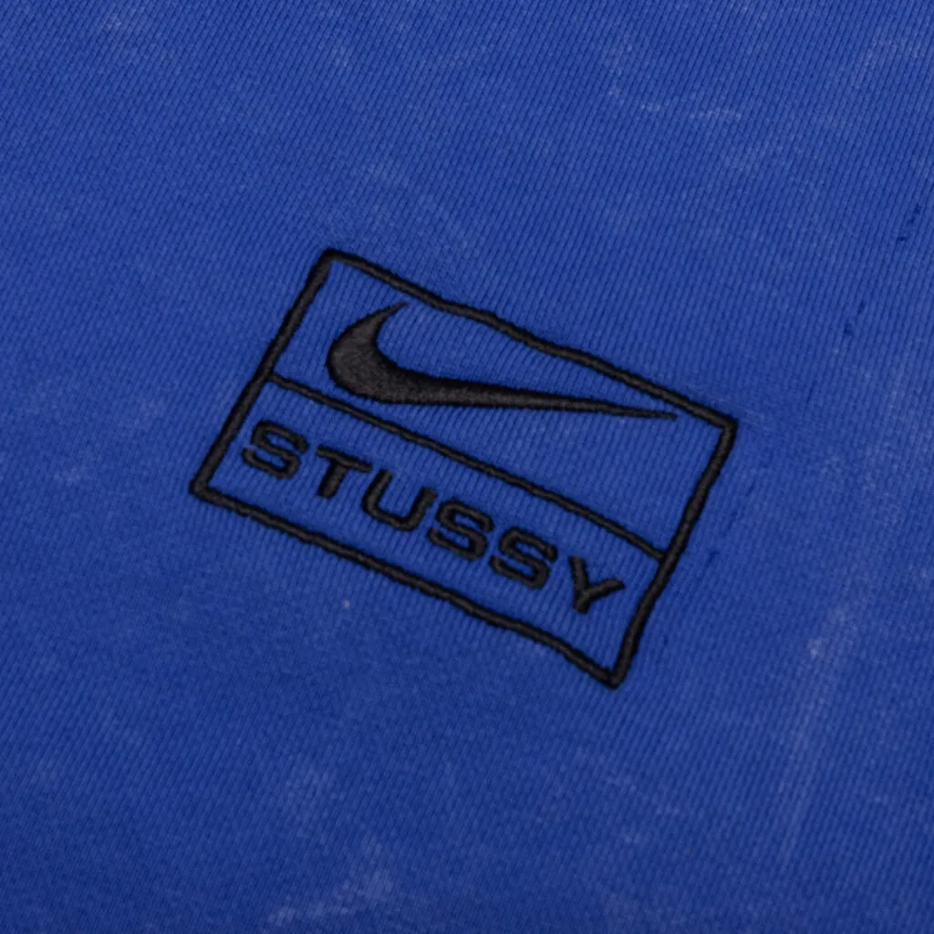 Nike x Stussy NRG Acid Wash Crew - Game Royal/Black/Black