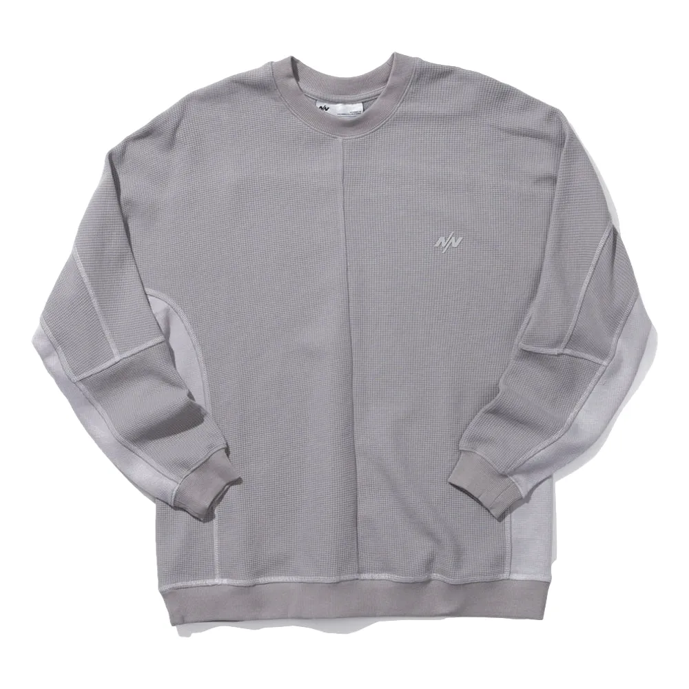 NINE POINT NINE D&N FIELD PULLOVER-GREY