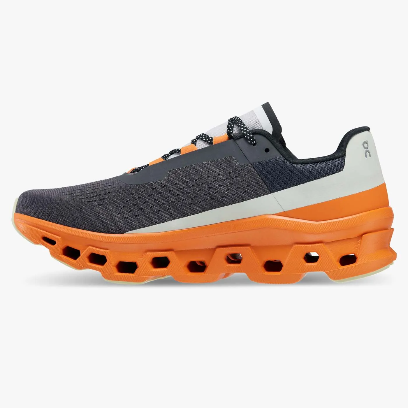 On Running Men's Cloudmonster Shoes - Eclipse / Turmeric