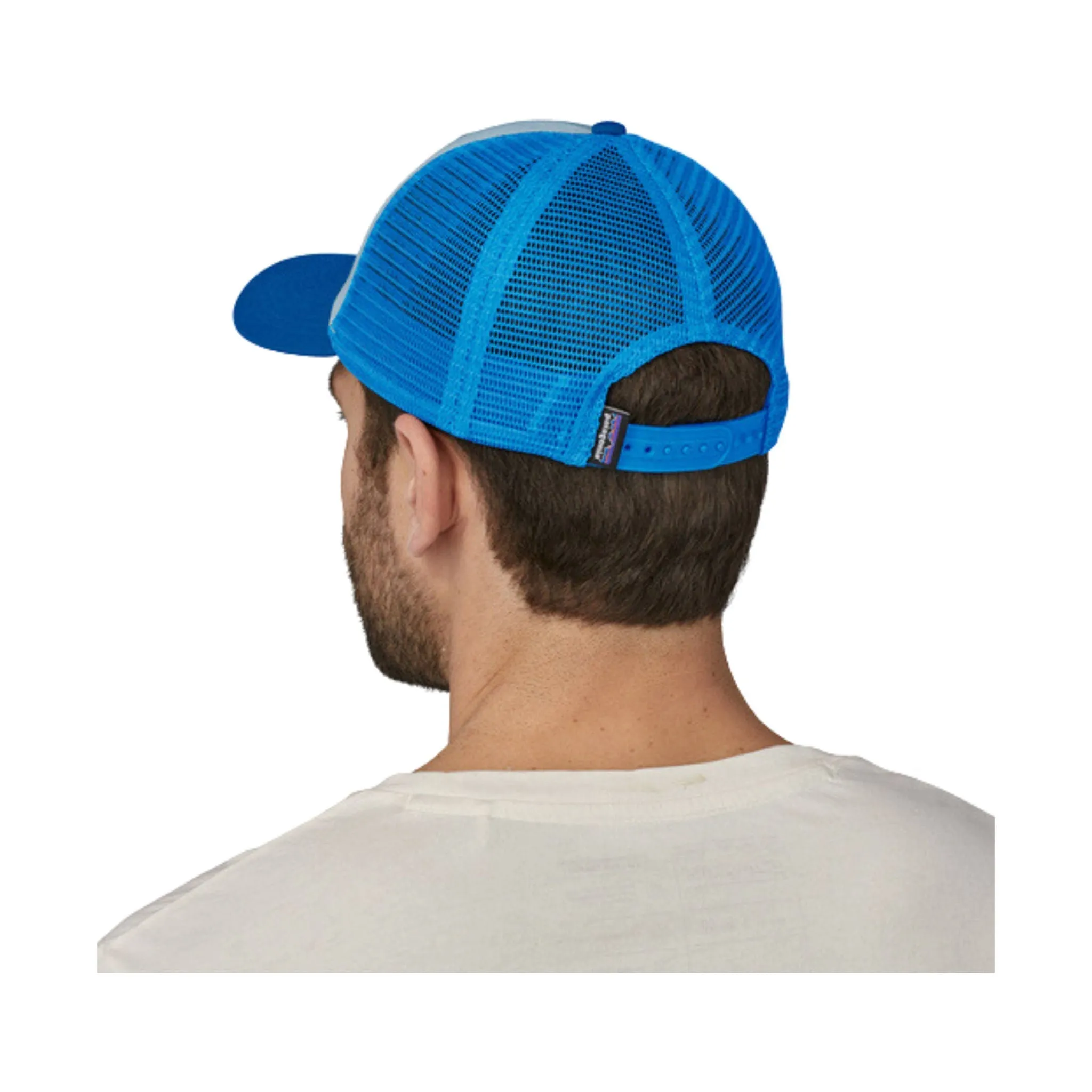 Patagonia Men's Line Logo Ridge LoPro Trucker Hat - Steam Blue