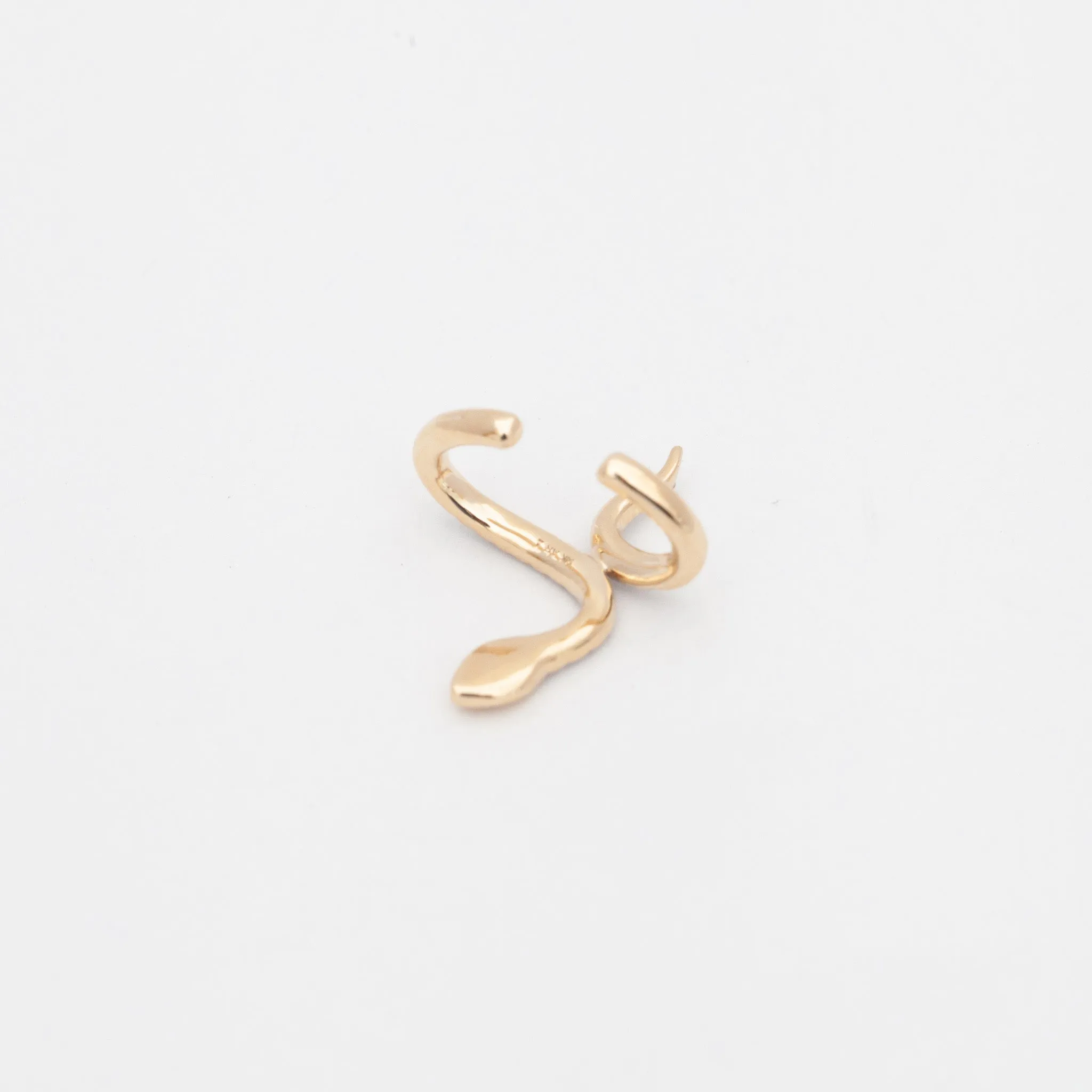 Pavé Snake Ear Cuff