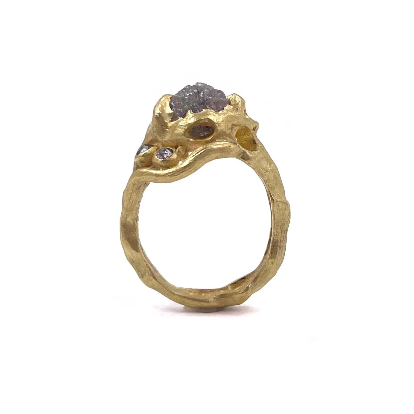 Rough Diamond Ring