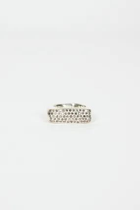 Sola 3 Sterling Silver Icy Diamond Ring