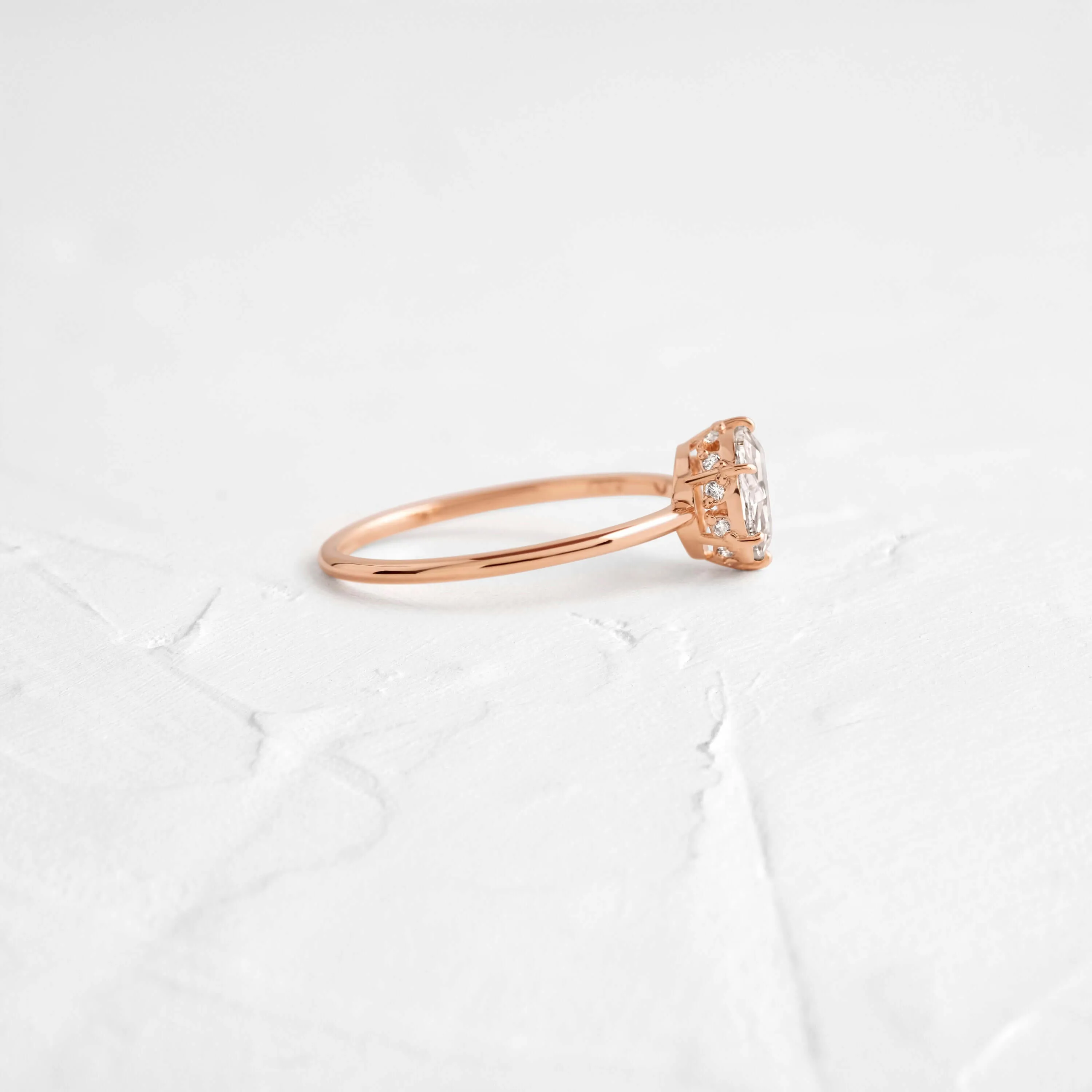 Steadfast Ring, Rose Cut