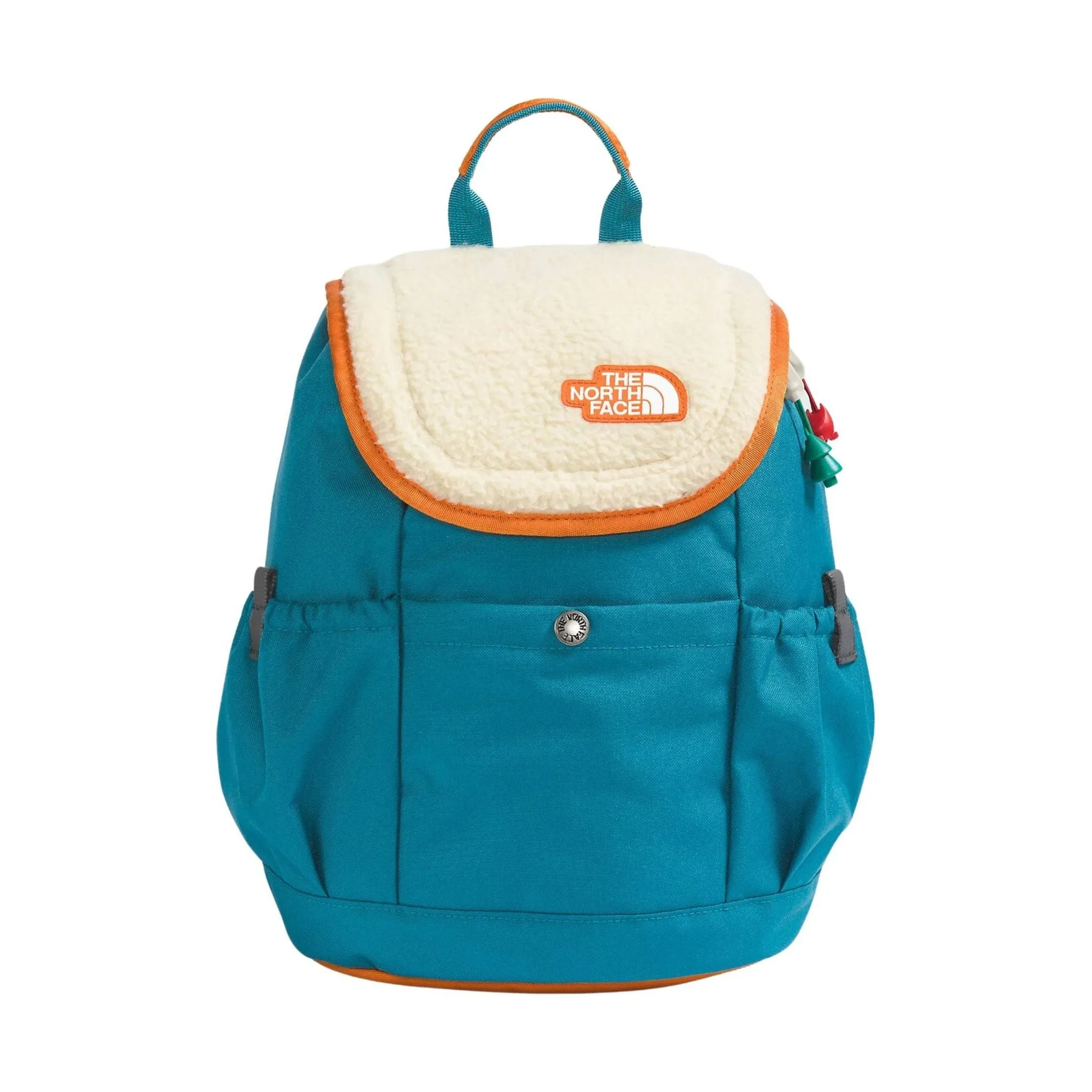 The North Face Youth Mini Explorer Backpack - Blue Moss/Gravel/Desert Rust